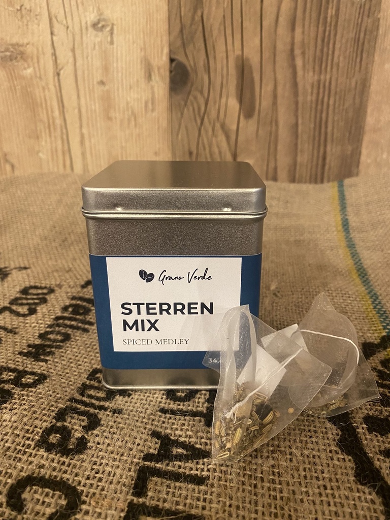 Sterrenthee (Met metalen opbergblik)