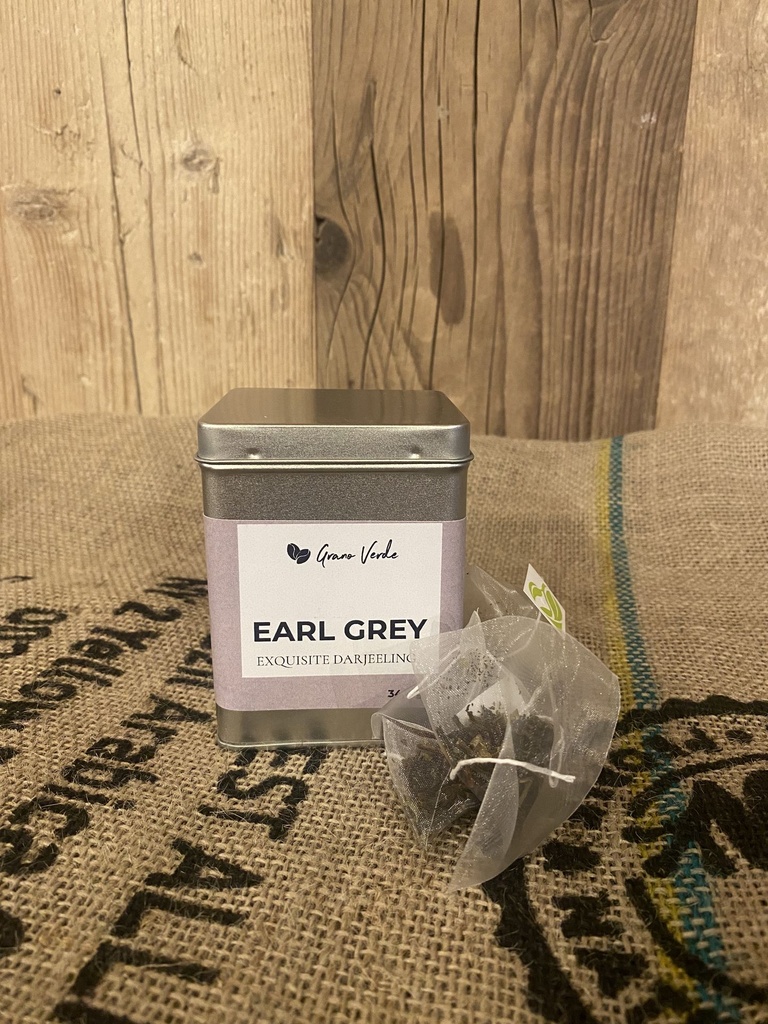 Earl Grey (Met metalen opbergblik)